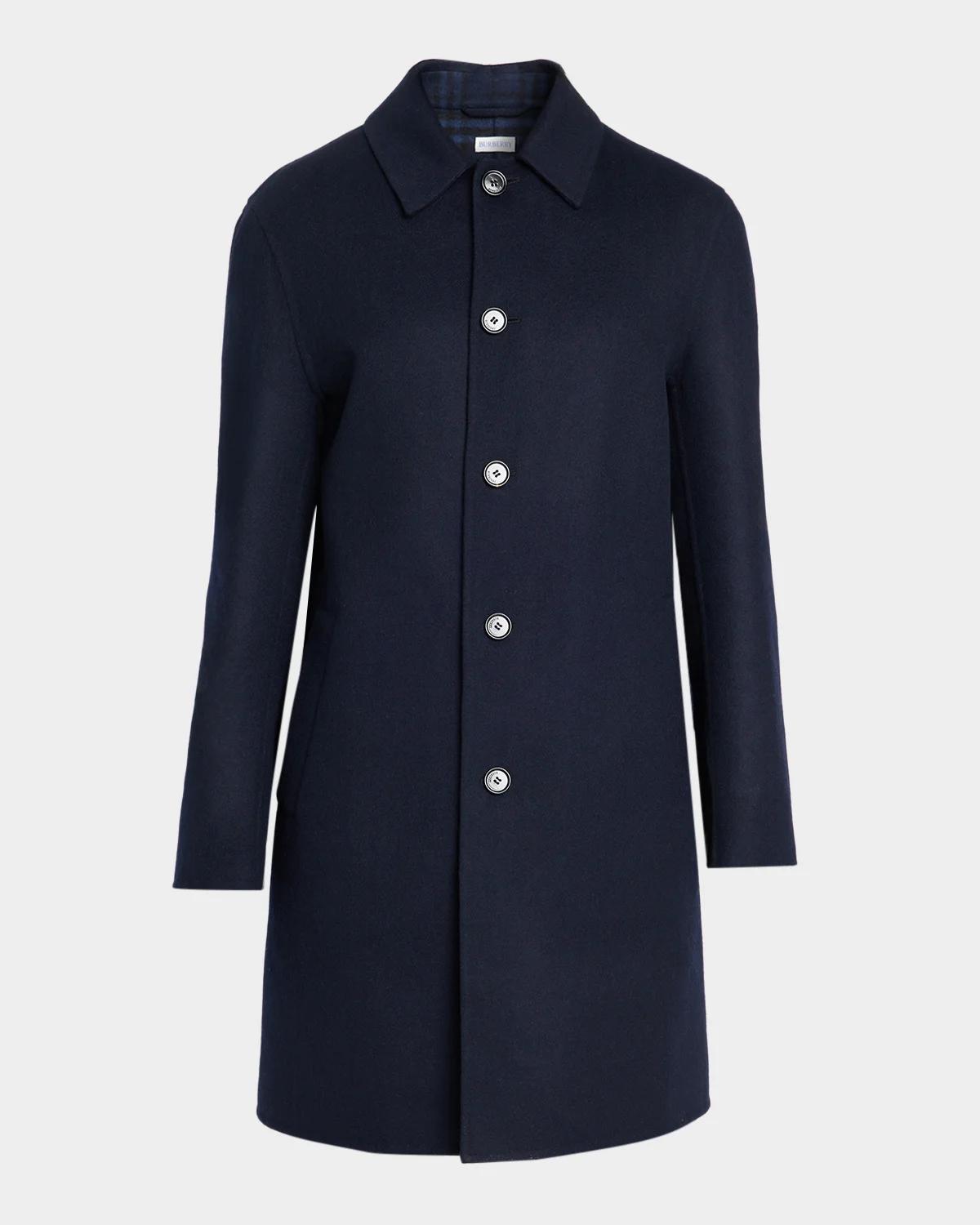 Burberry Men's Worthing Wool-Blend Car Coat