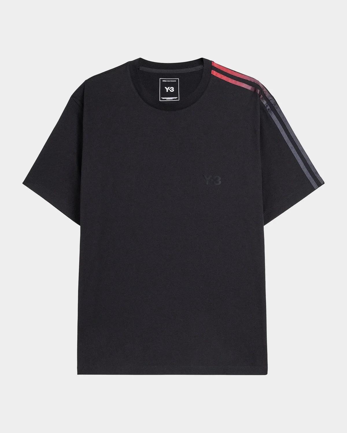 adidas Men's Striped Cotton T-Shirt