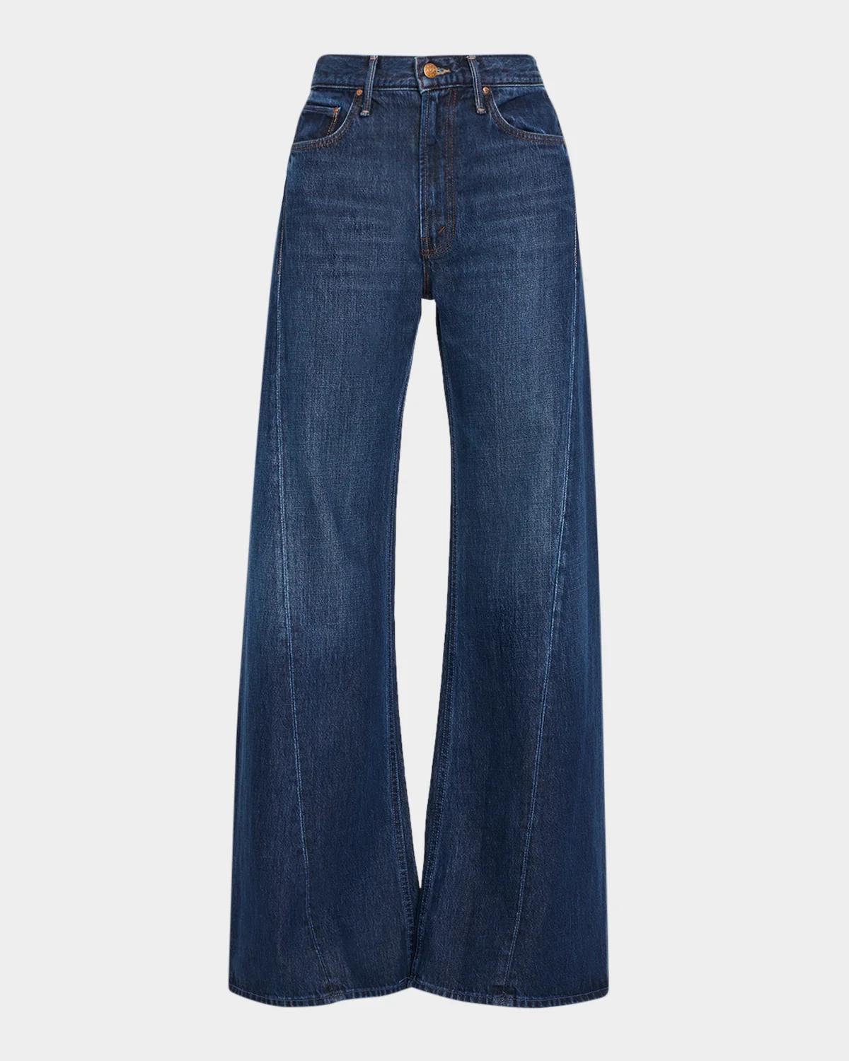 MOTHER The Lemon Twist Wide-Leg Jeans