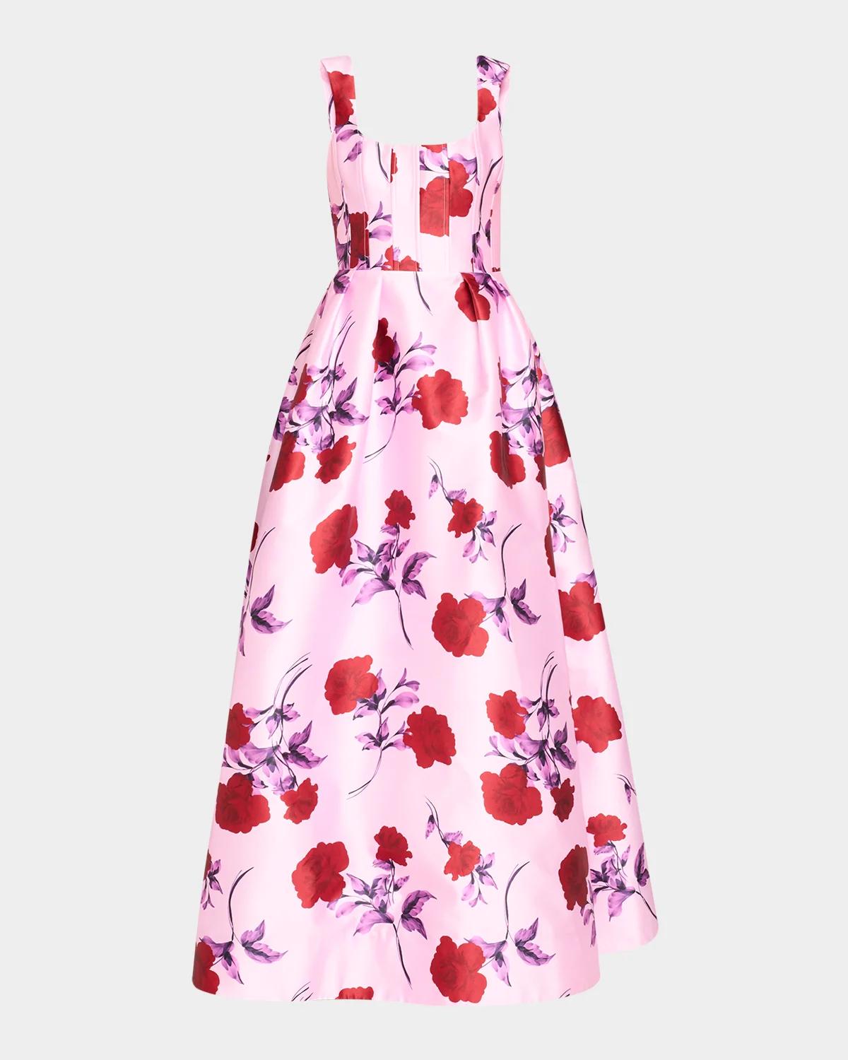 Rebecca Vallance Melora Floral Ball Gown