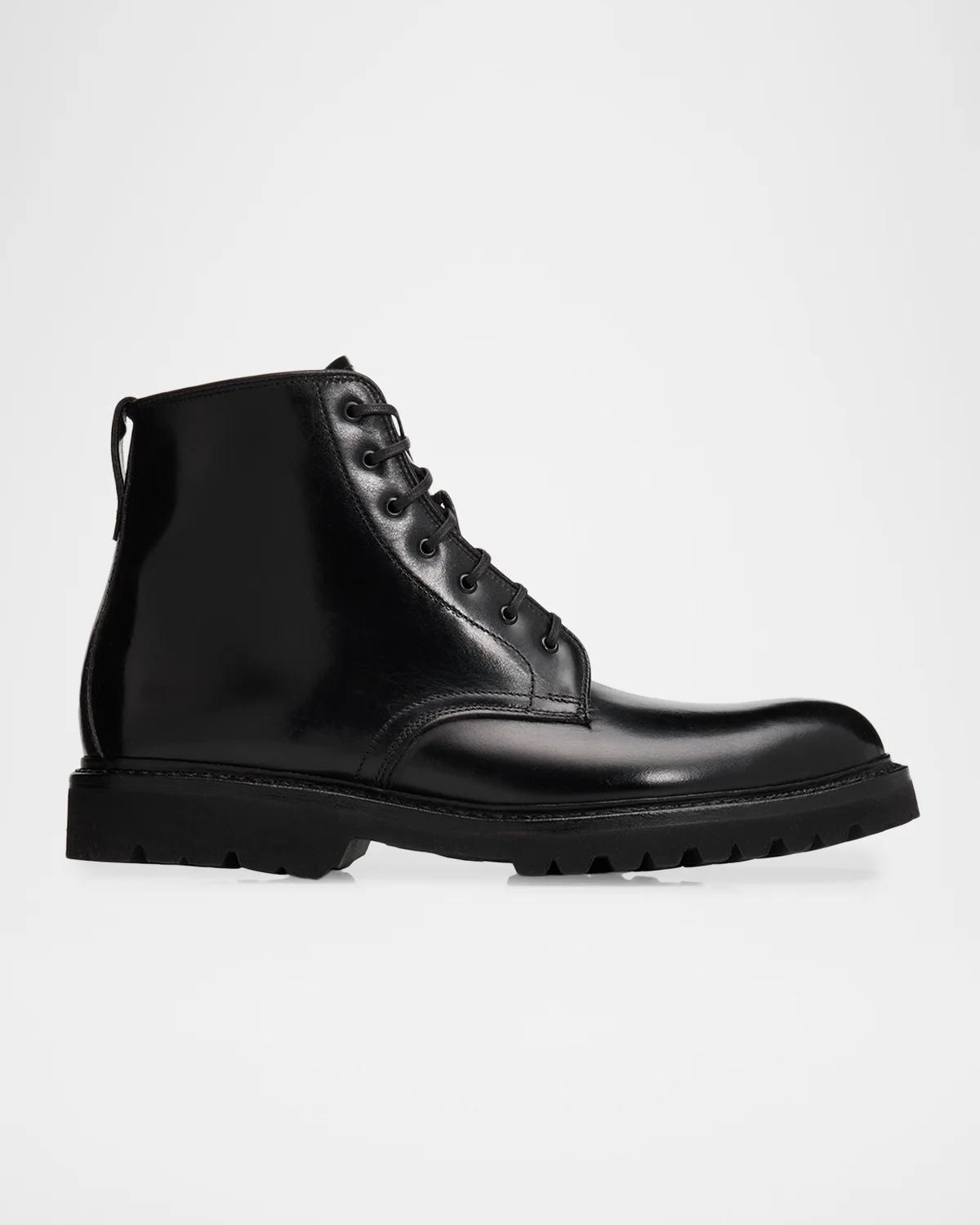 Allen Edmonds Men & Apos;s Public School X  Leather Ankle Boots In Black