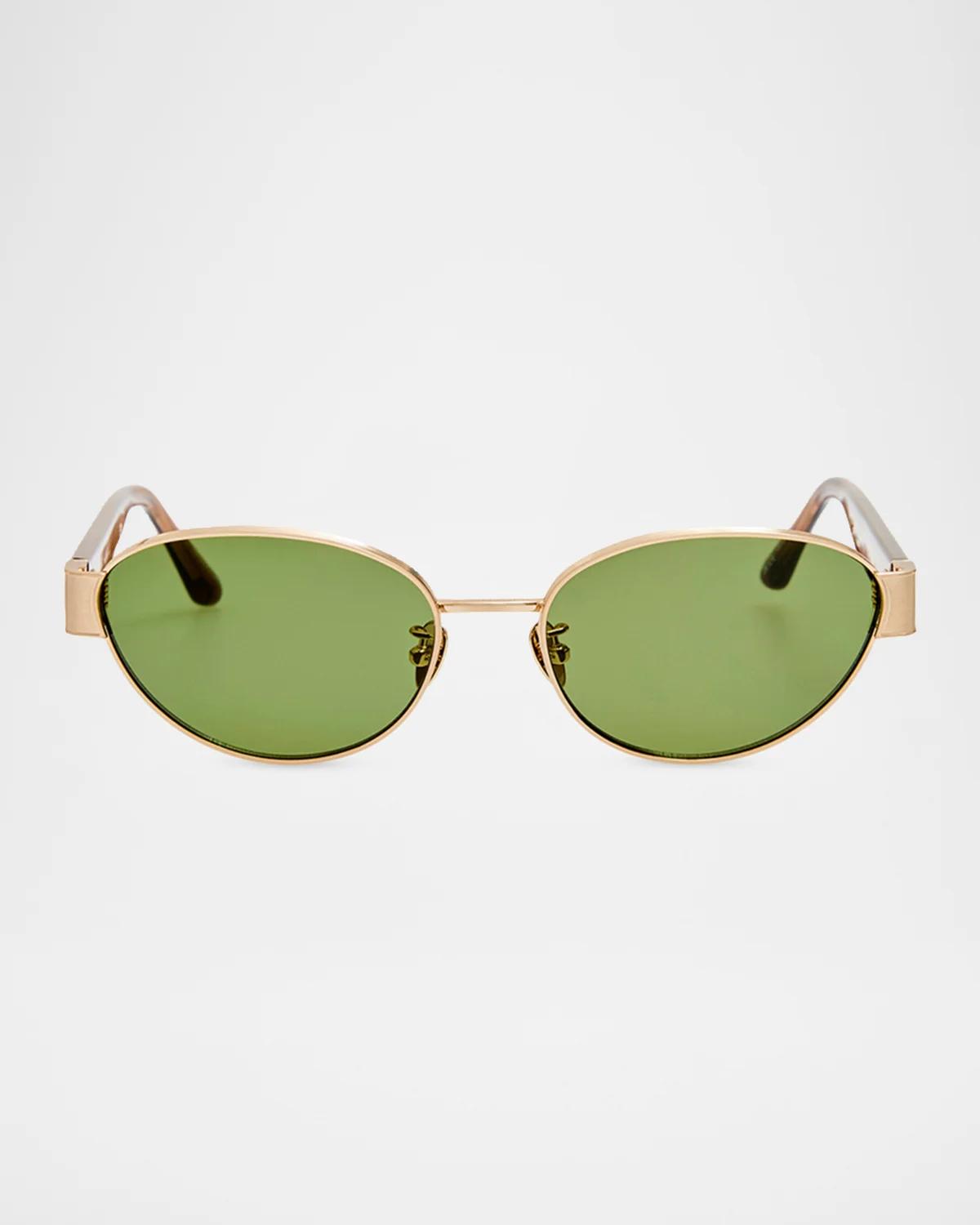 LINDA FARROW Sheri 56MM Cat-Eye Sunglasses