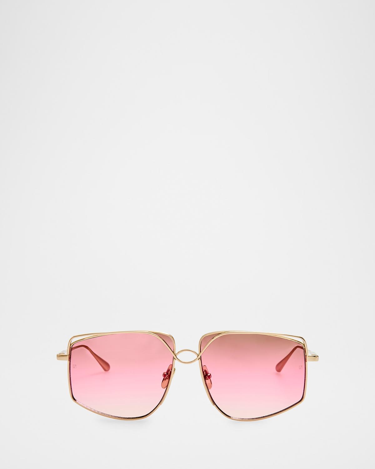 LINDA FARROW Miranda 60MM Oversized Sunglasses