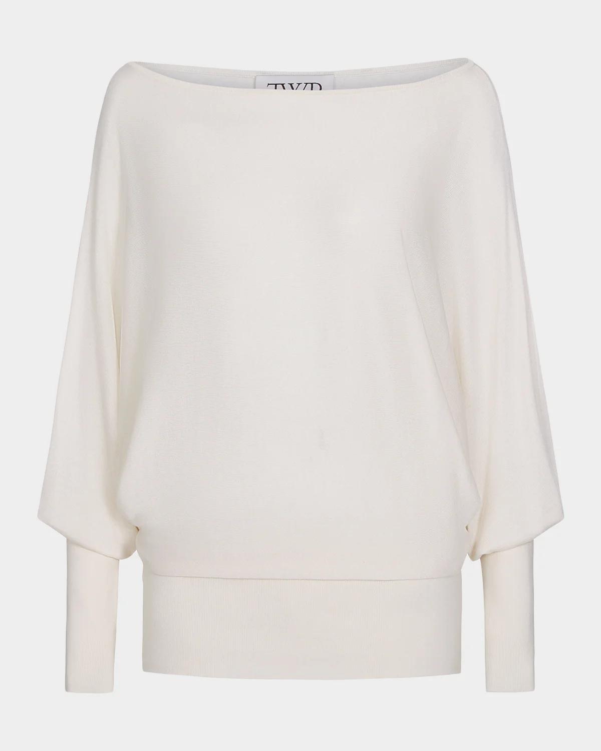 TWP Landslide Mixed-Hairline Striped Cotton Top