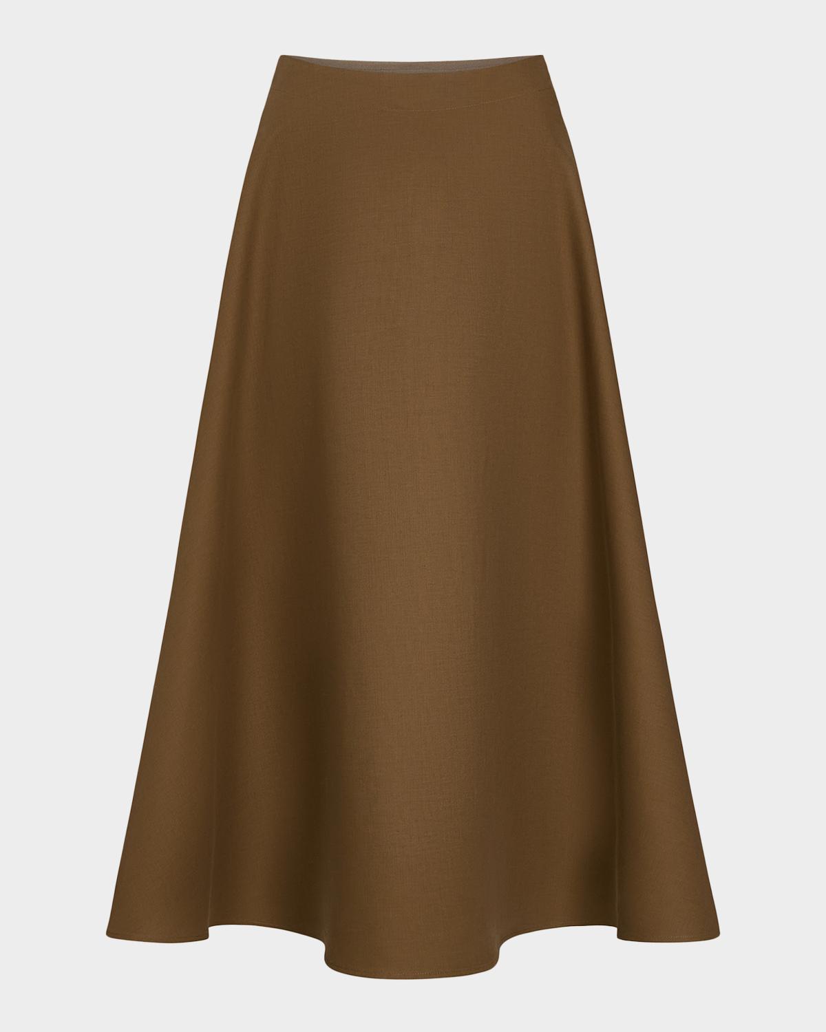 TWP Full Sweep Circle Midi Skirt