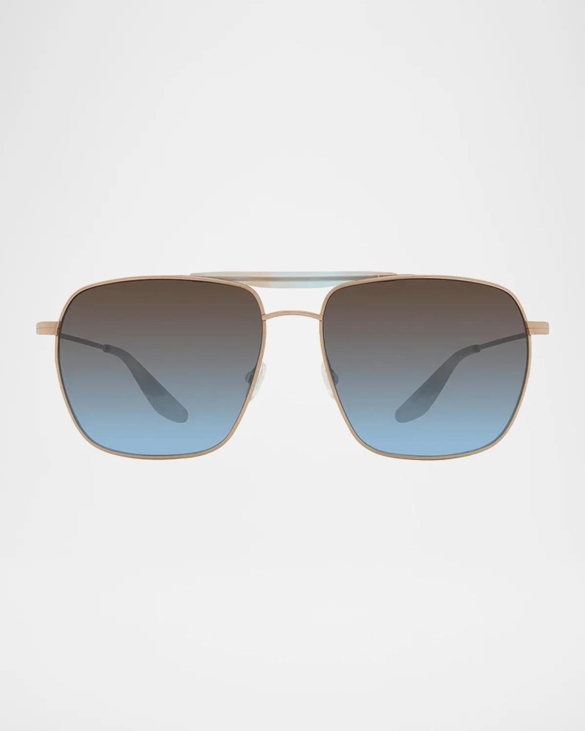 Barton Perreira Bhanot 60MM Navigator Sunglasses