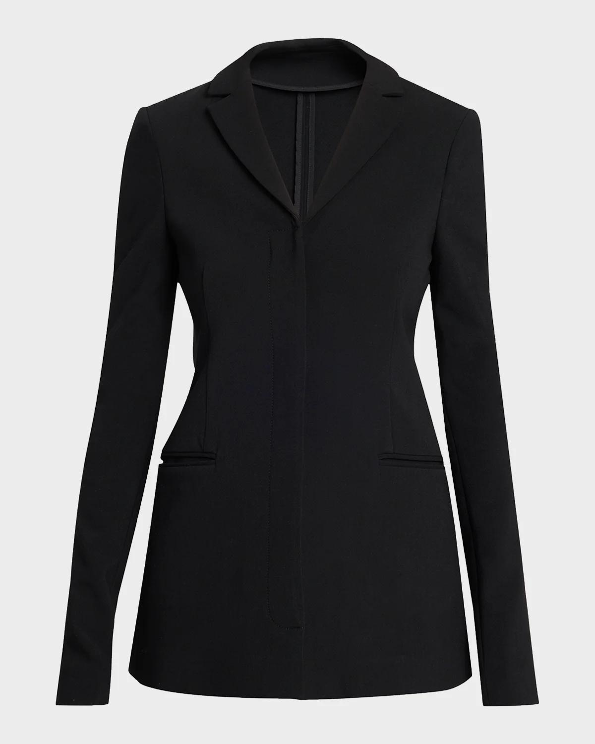 Slim Single-Breasted Blazer