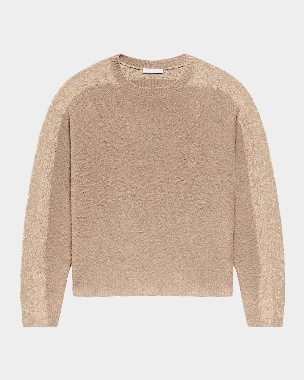 Helmut Lang Men's Two-Tone Brushed Wool Sweater