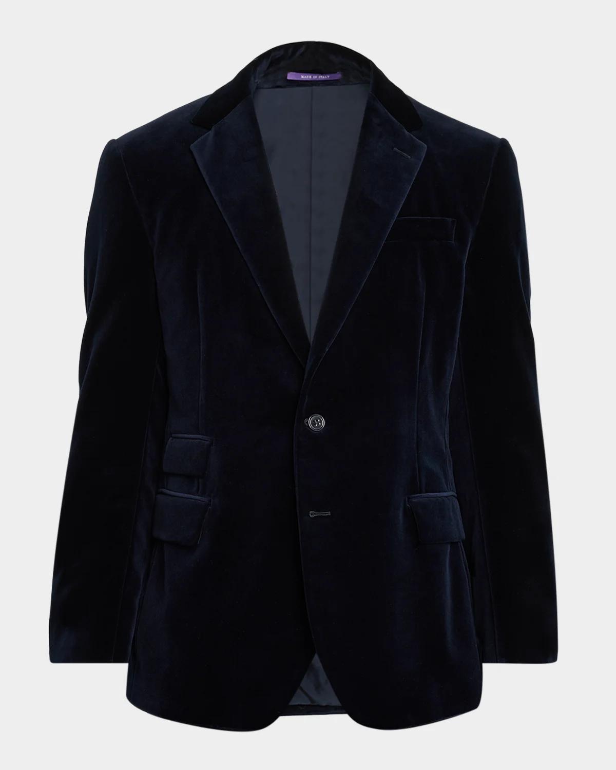 Men & apos;s Kent Hand-Tailored Velvet Jacket