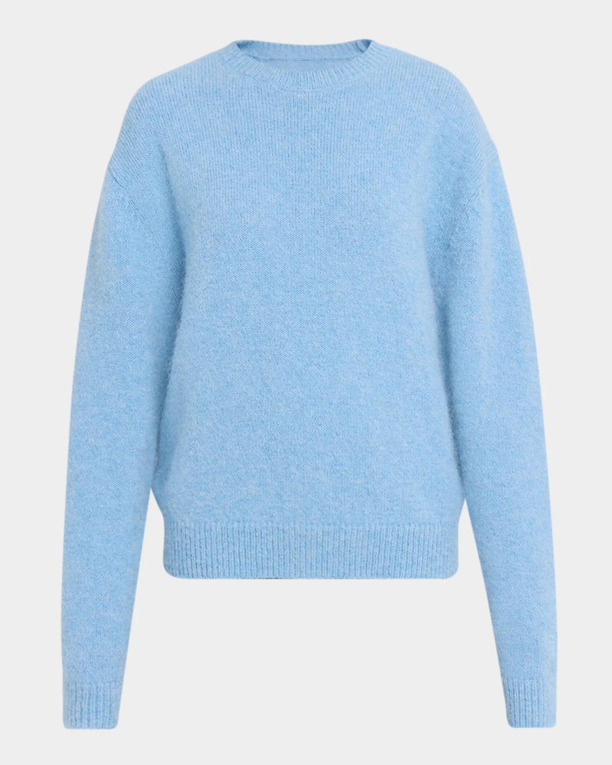 Toteme Classic Alpaca-Blend Crewneck Sweater