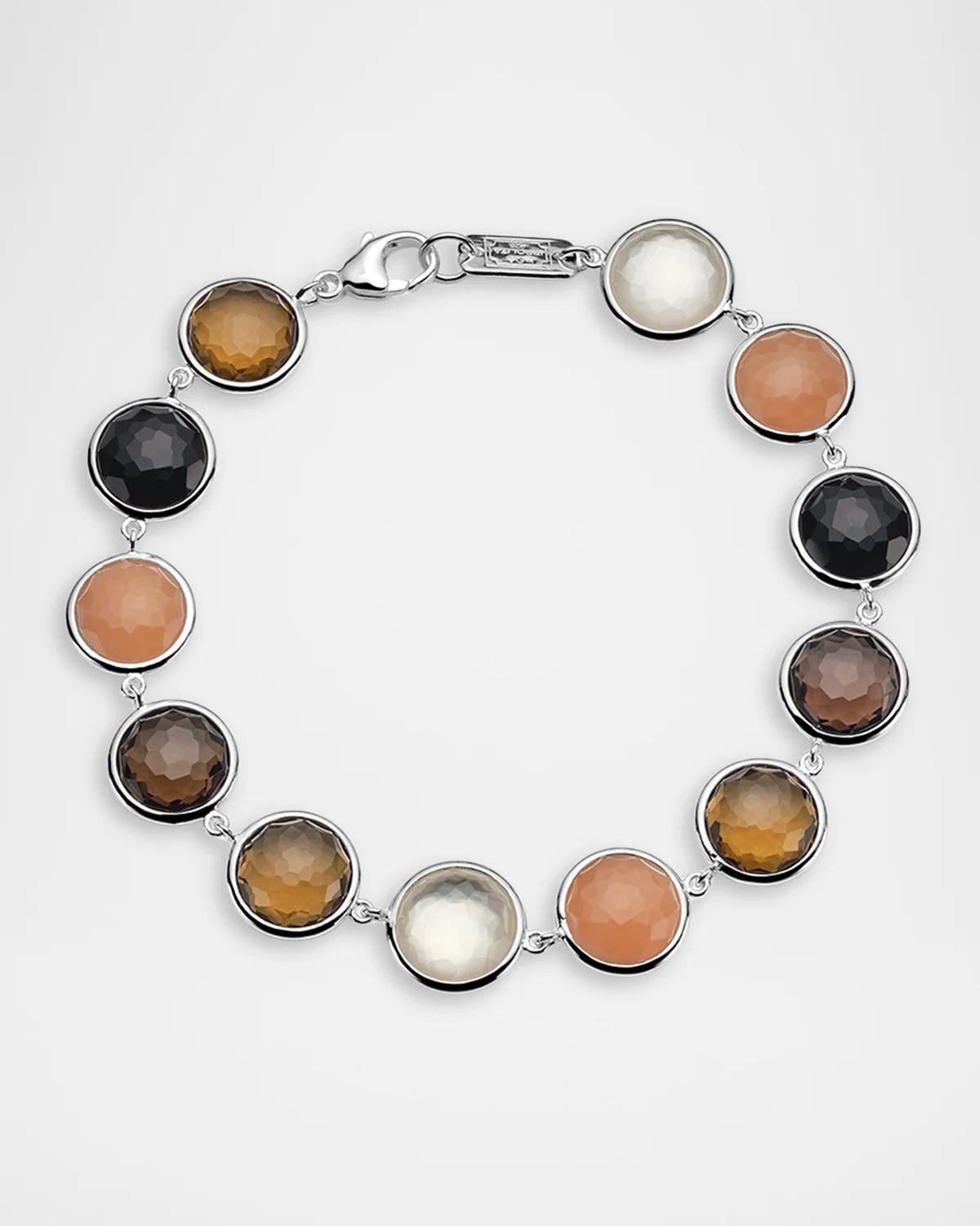 Lollipop Sterling Silver &amp; Multi-Gemstone Bracelet