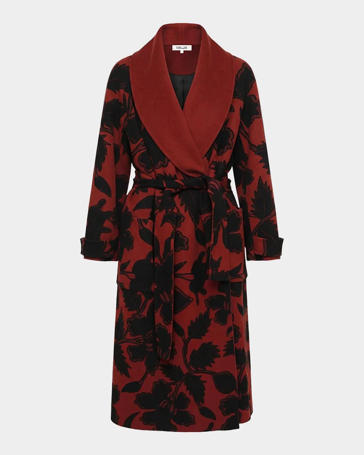 Diane von Furstenberg Montana Reversible Double-Faced Wool Coat