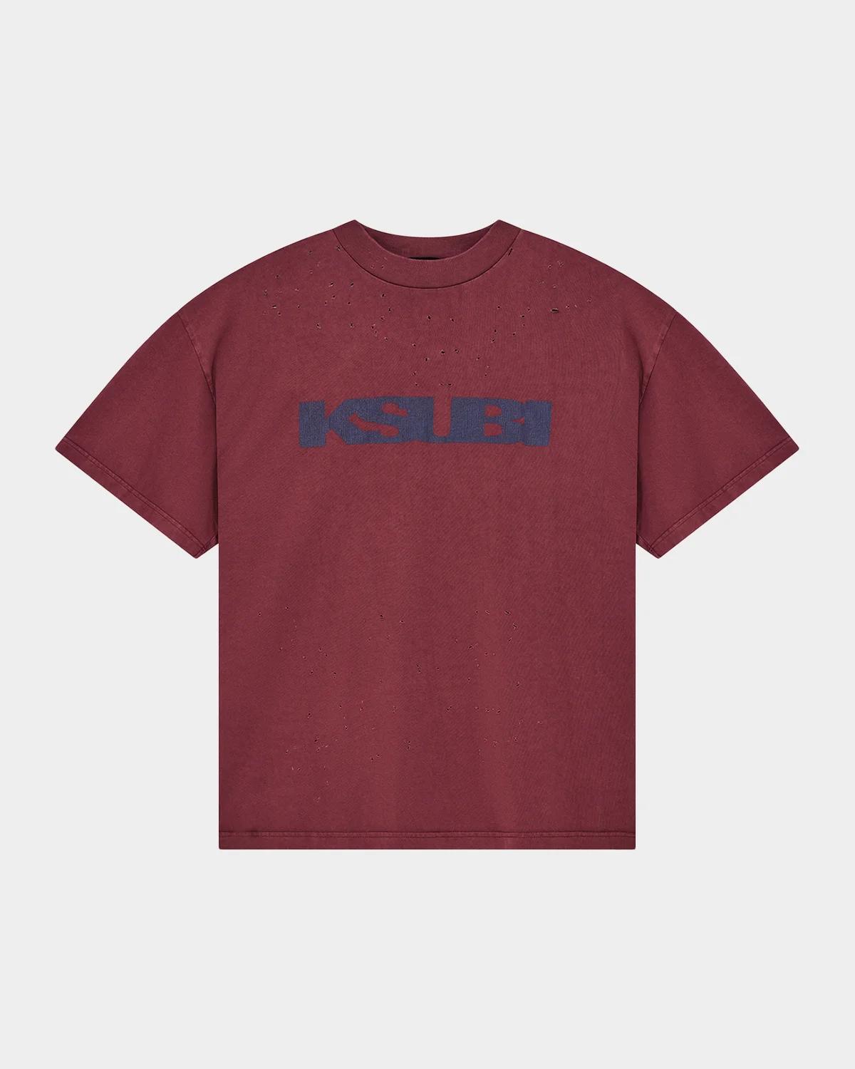 Ksubi Blasted Ekcess Cotton Oversized T-Shirt