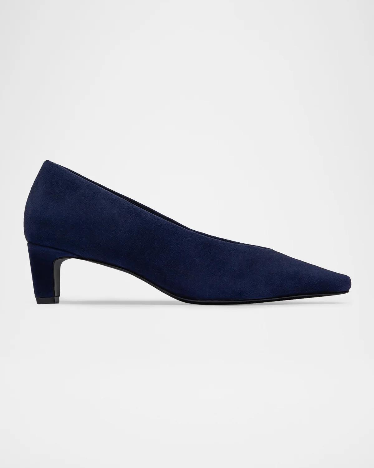 Bernardo 50mm Chiara Suede Pumps