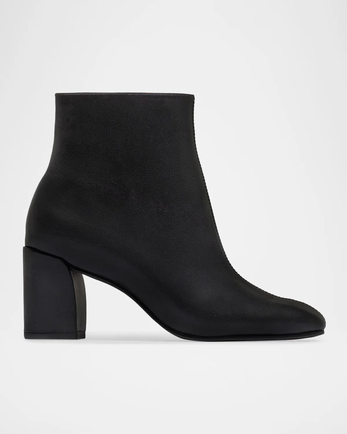 Bernardo 65mm Naomi Leather Ankle Booties