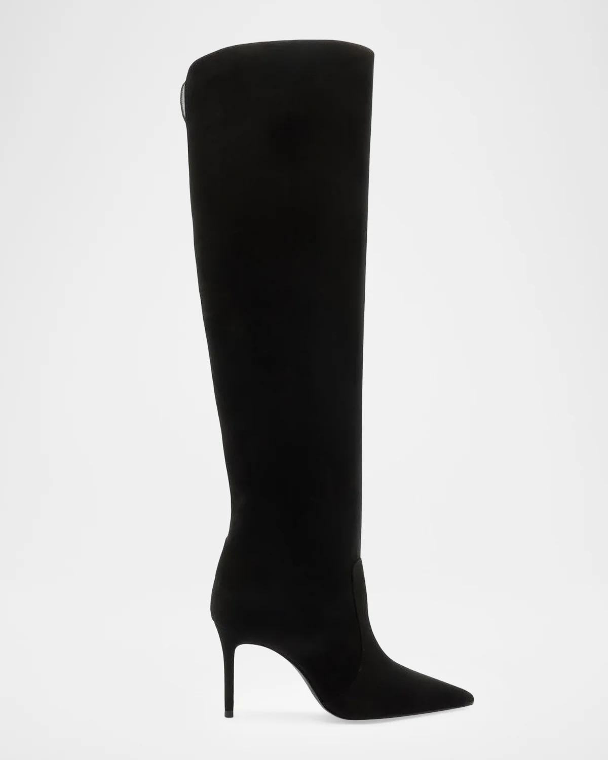 Schutz 85mm Mikki Suede Over-The-Knee Boots