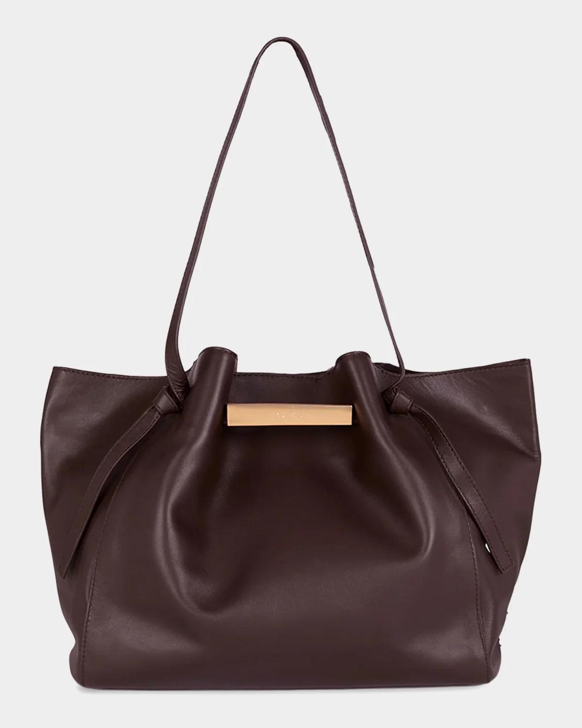 Manhattan Leather Tote Bag