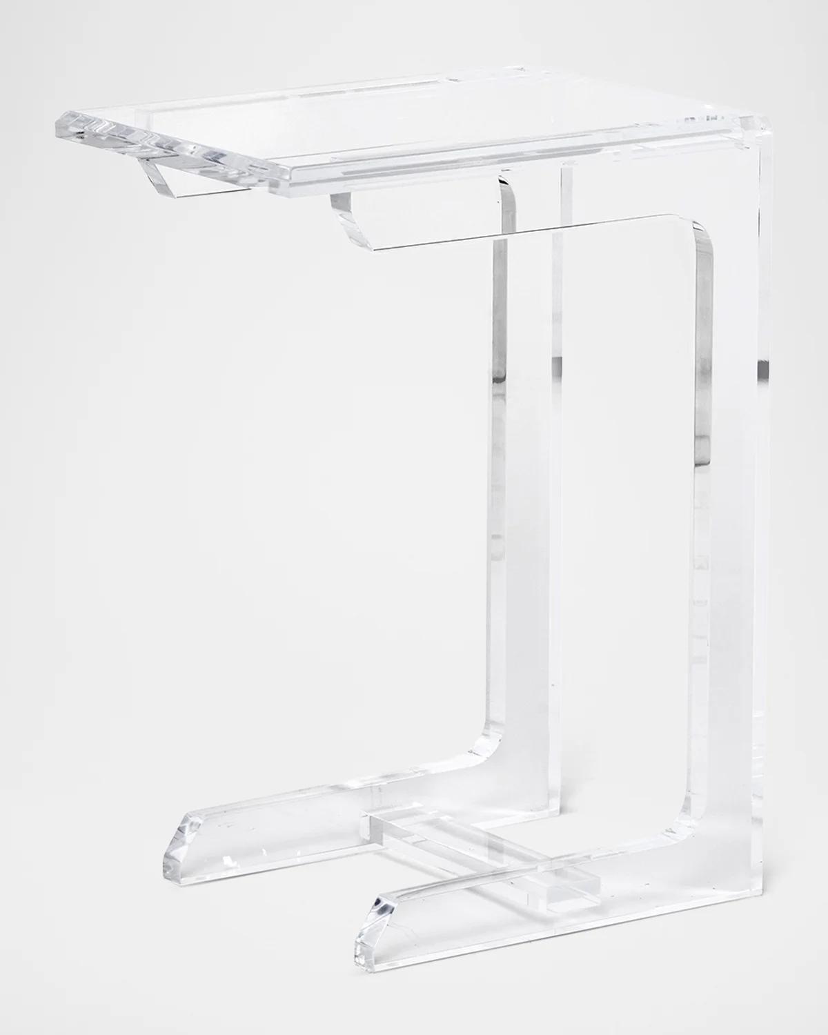 Zola Acrylic Hugging Table