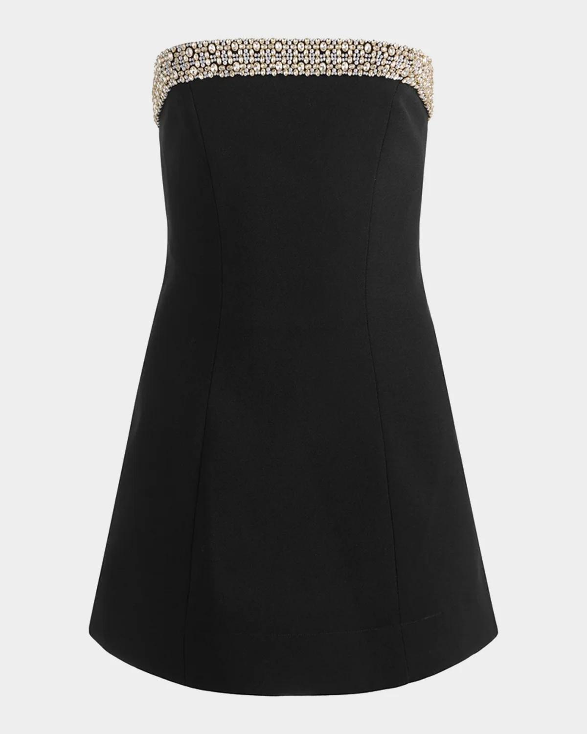 Katya Embellished Sculpted Romper