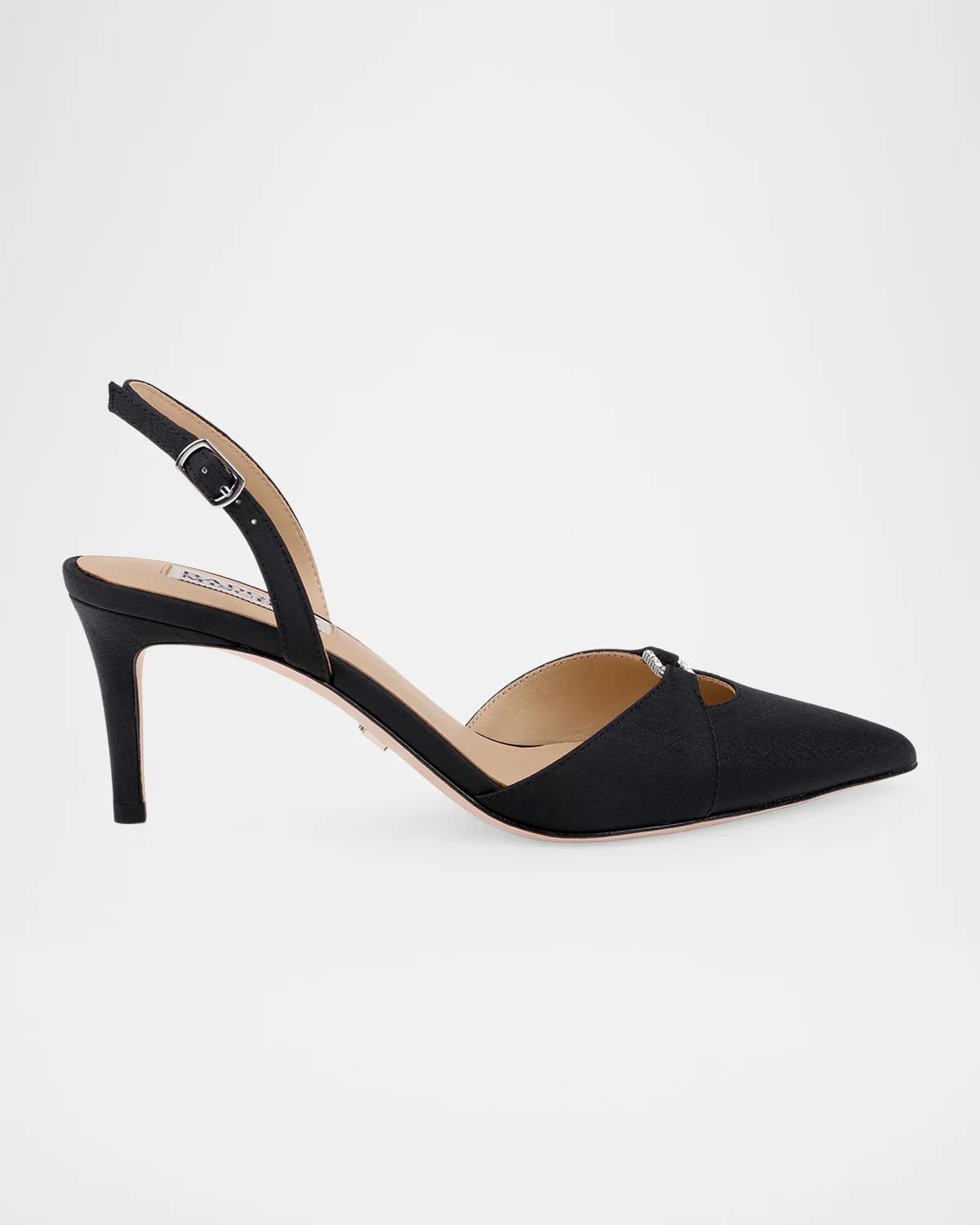 Roger 63MM Satin Pumps