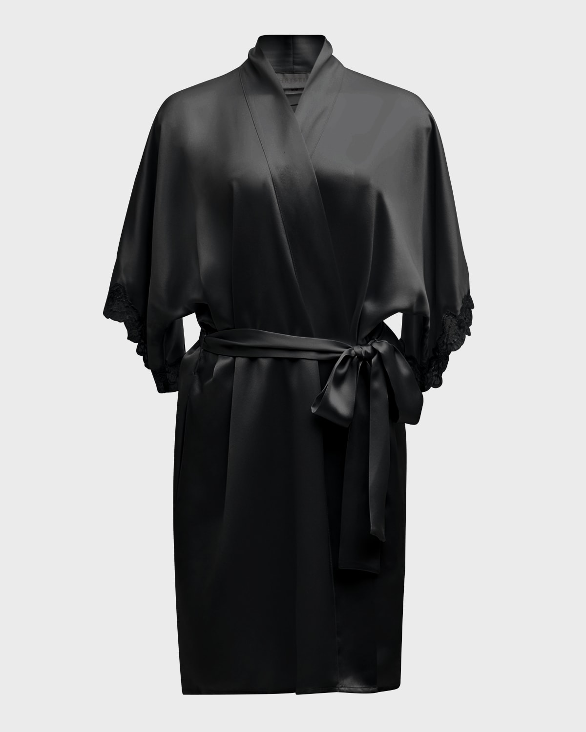 Black Silk Robe | Neiman Marcus