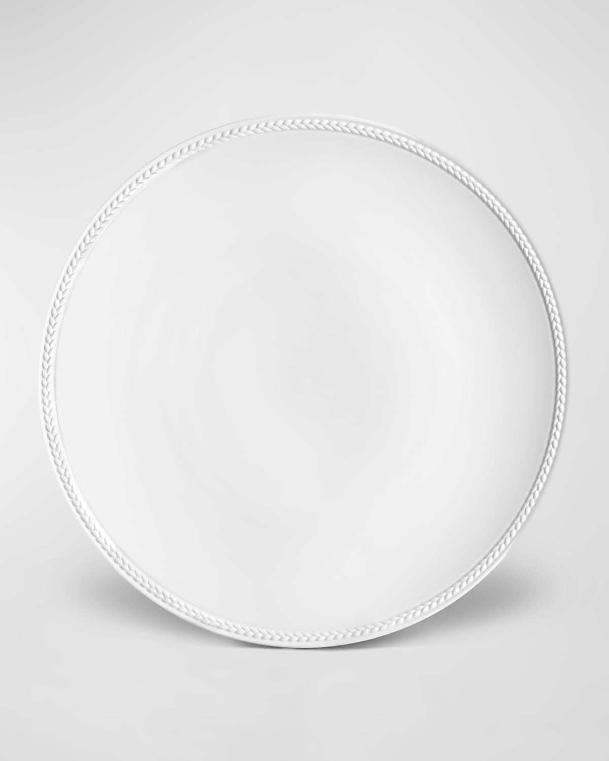 L 'Objet Soie Tressee Dinner Plate