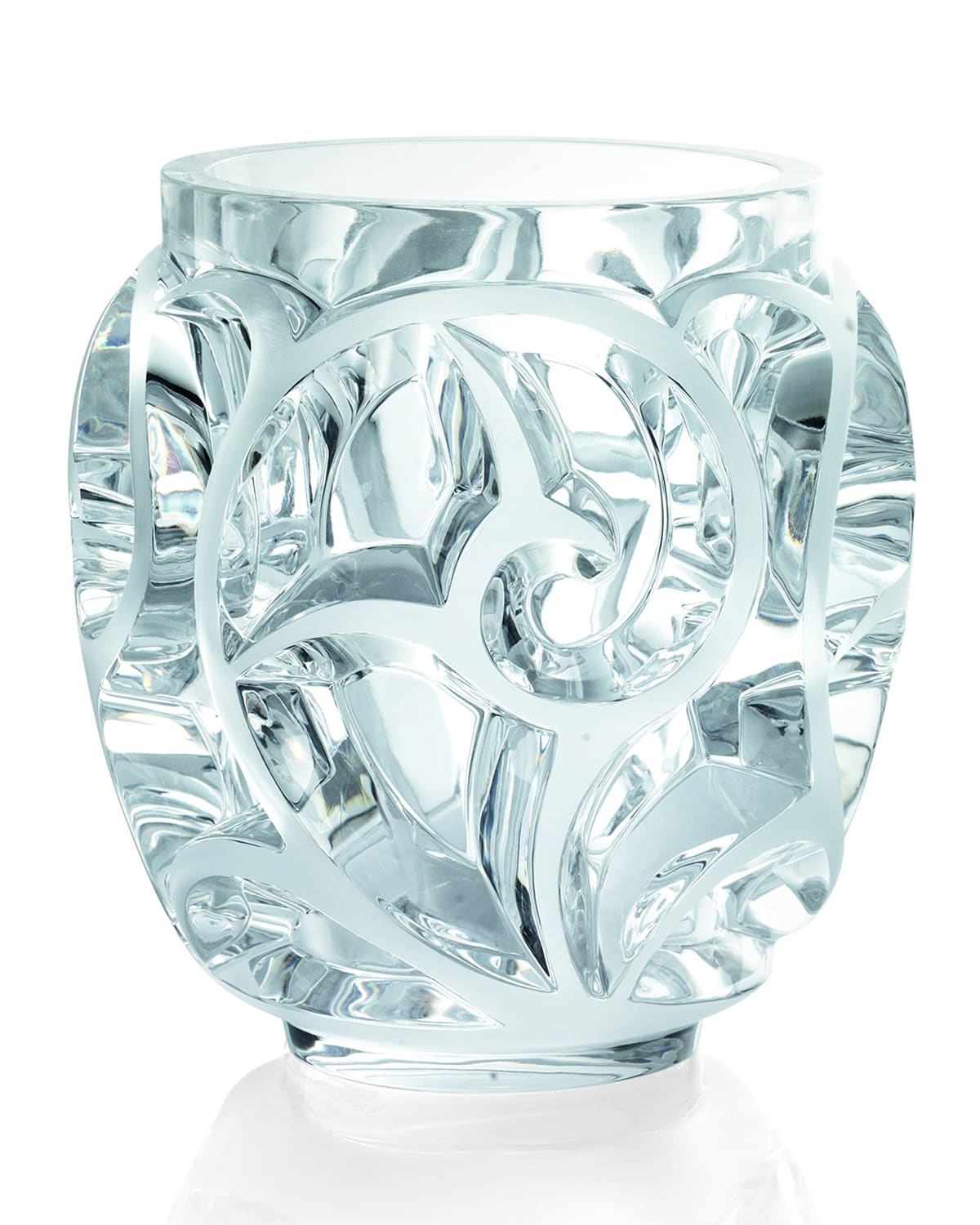Lalique Tourbillions Clear Vase