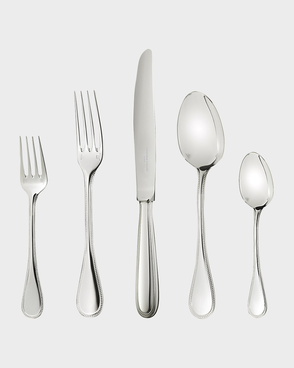 Christofle Perles Silver-Plated 5-Piece Place Setting | Thumbnail 4