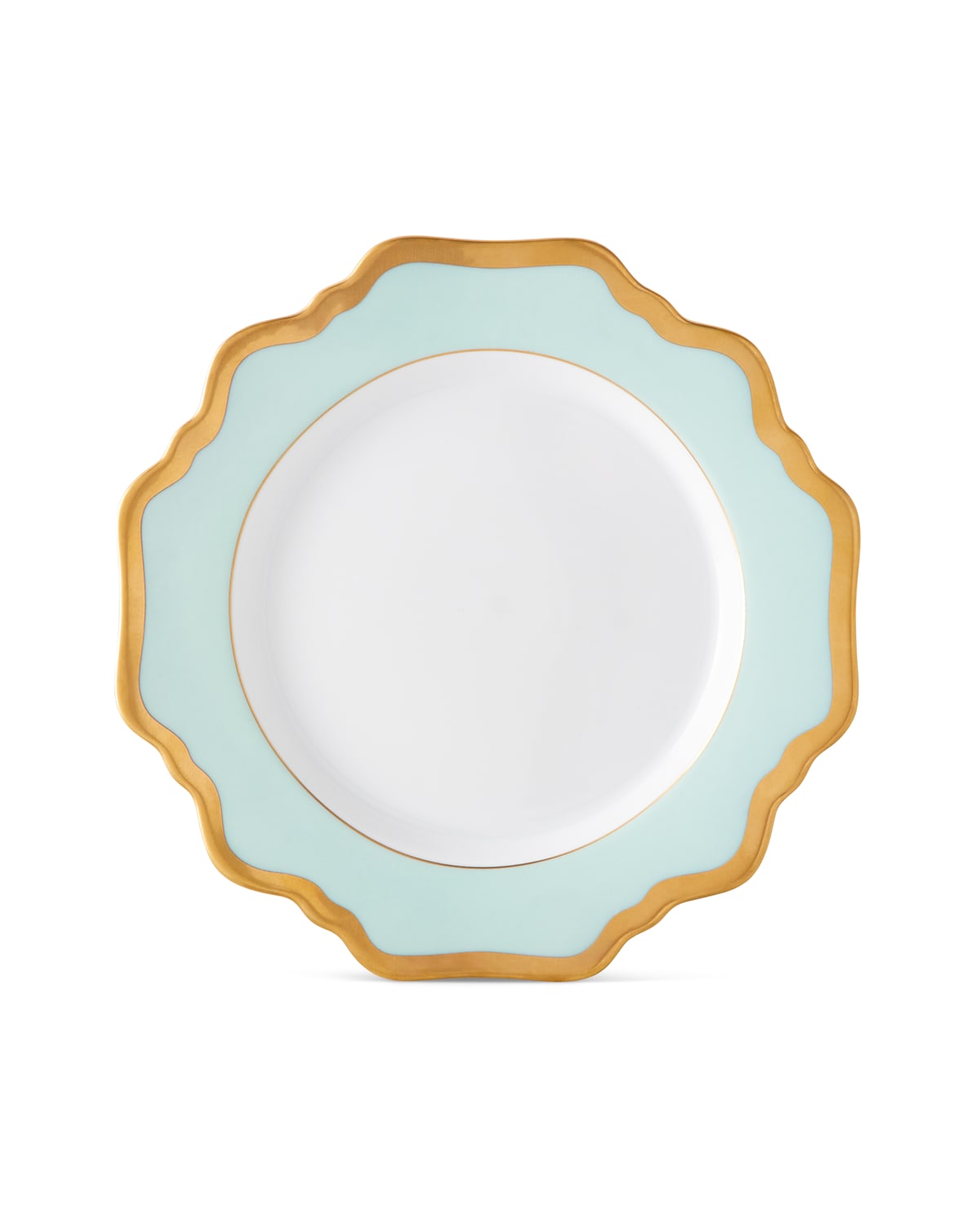 Anna Weatherley Aqua Rimmed Bread & Butter Plate
