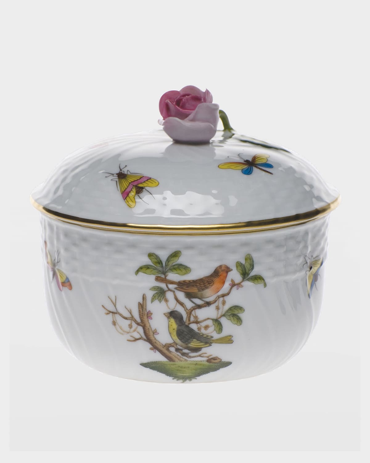Herend Rothschild Covered Sugar Bowl