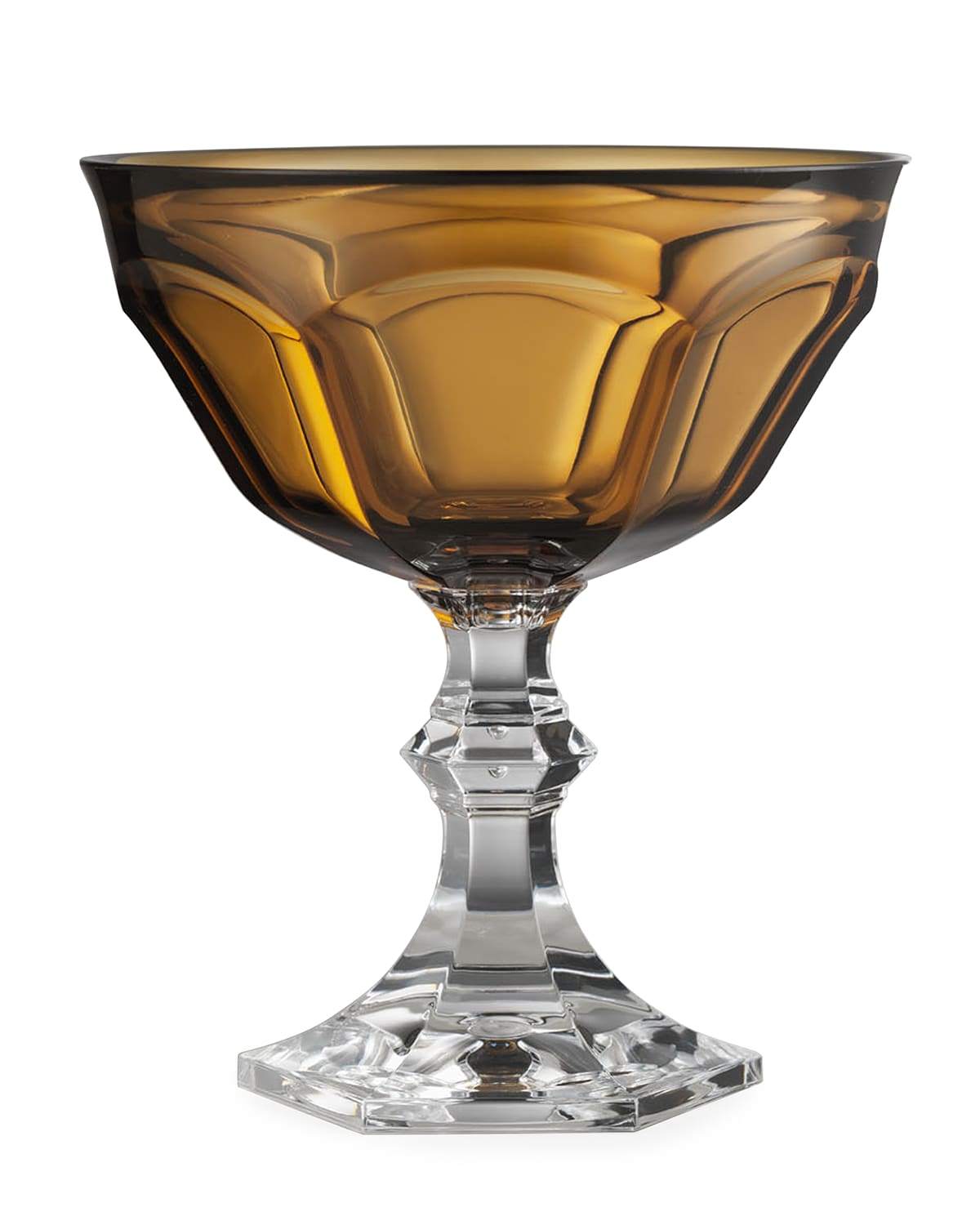 Mario Luca Giusti Dolce Vita Coupe Glass, Amber | Thumbnail 4 Mario Luca Giusti Dolce Vita Coupe Glass, Amber | Thumbnail 4