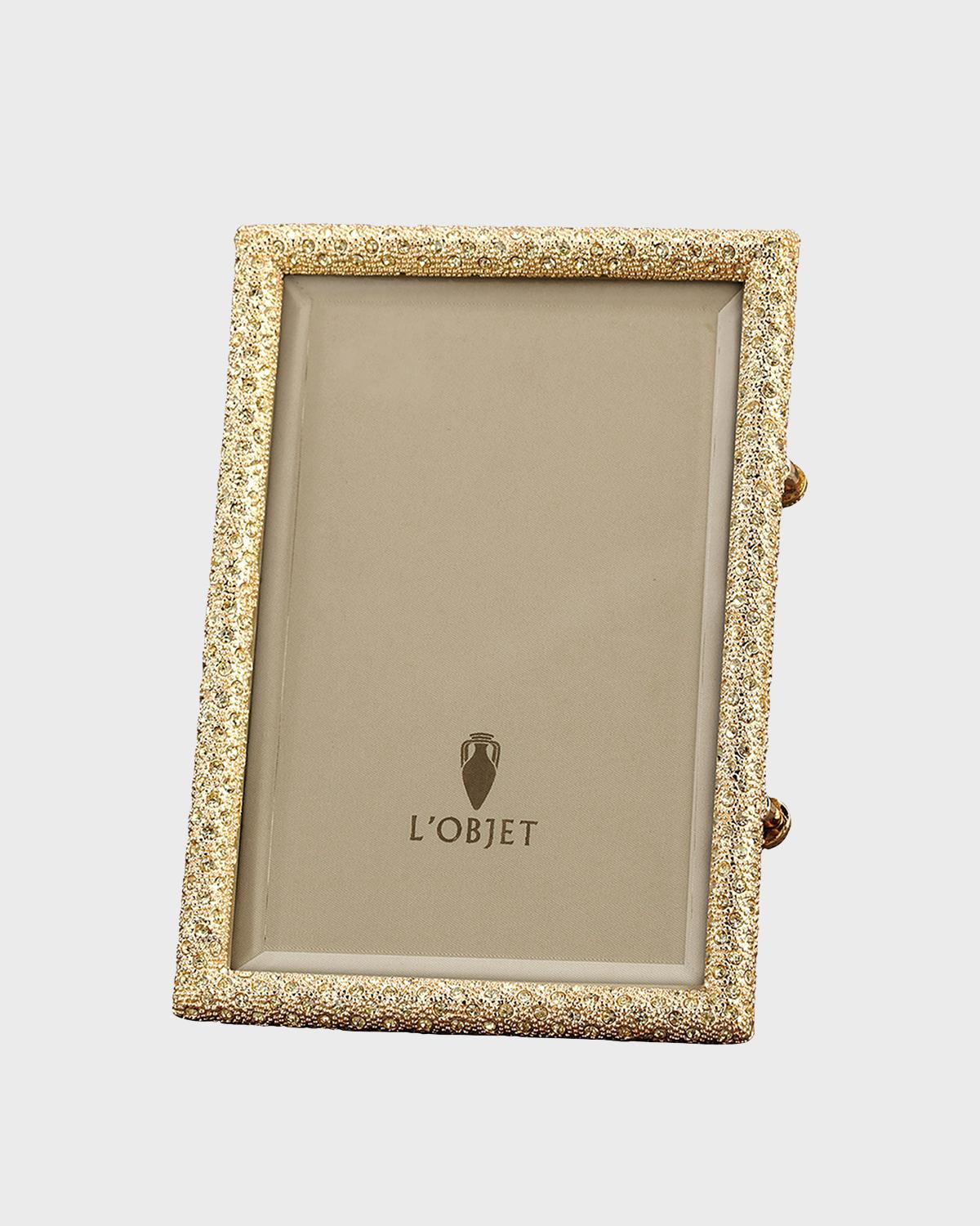 Pave Gold Picture Frame, 8" x 10"