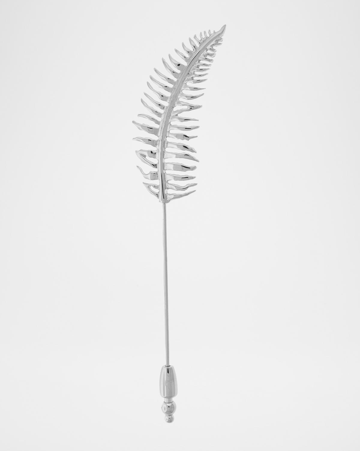 Tateossian Fern Lapel Pin