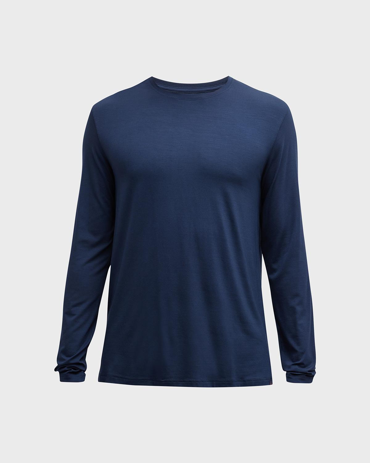 Derek Rose Men's Long-Sleeve Jersey Tee