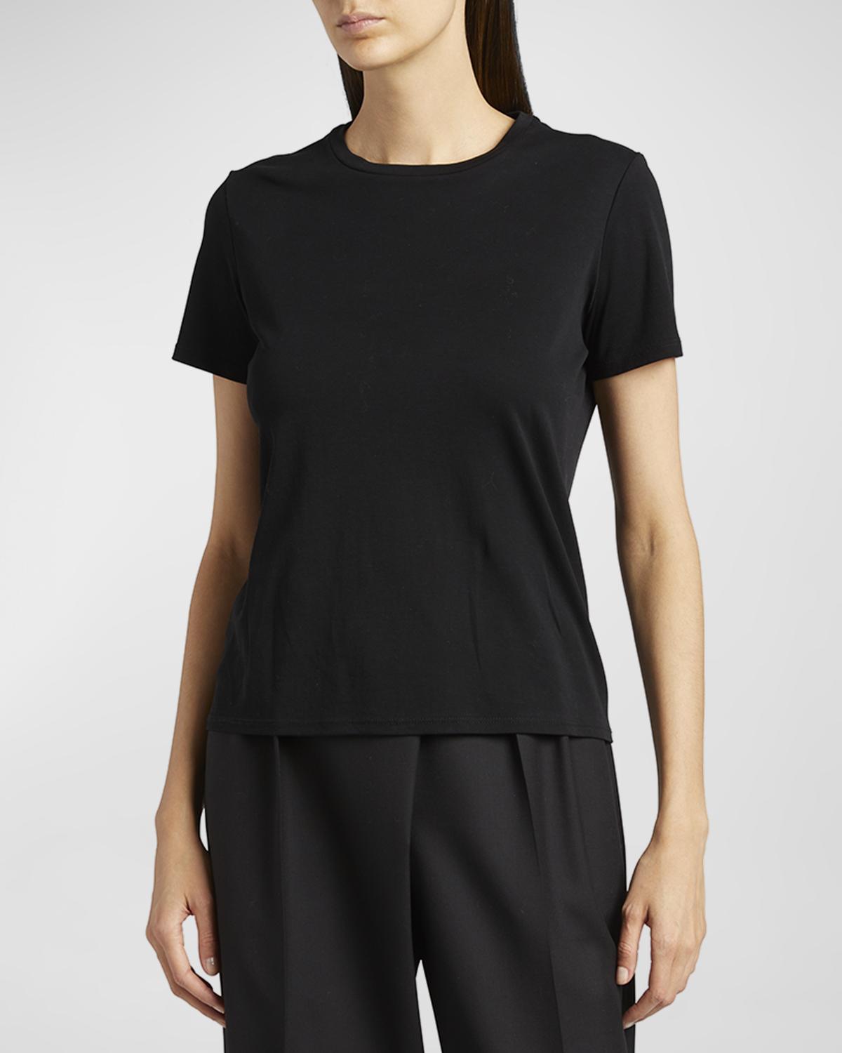The Row Wesler Short-Sleeve Top