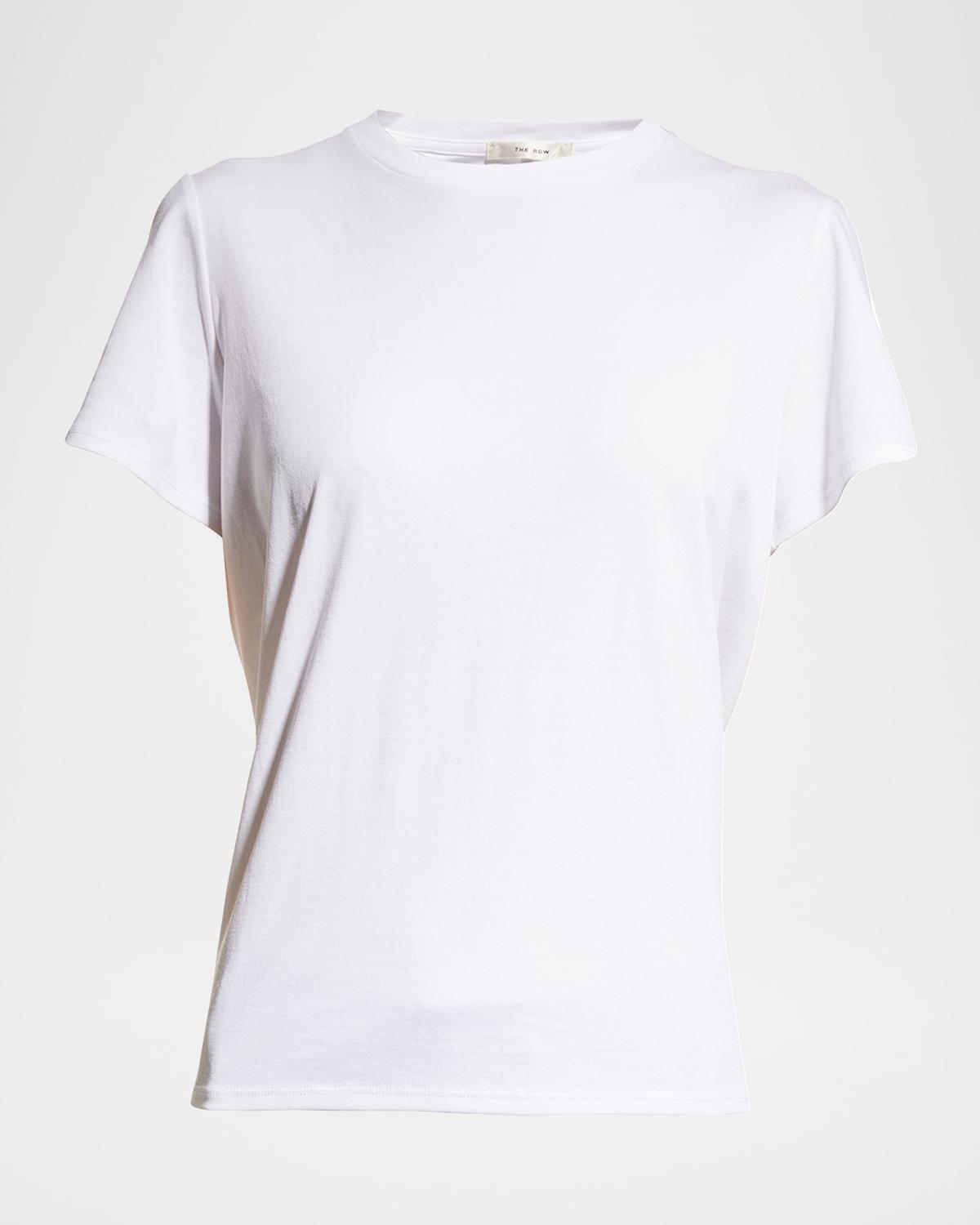 The Row Wesler Short-Sleeve Top