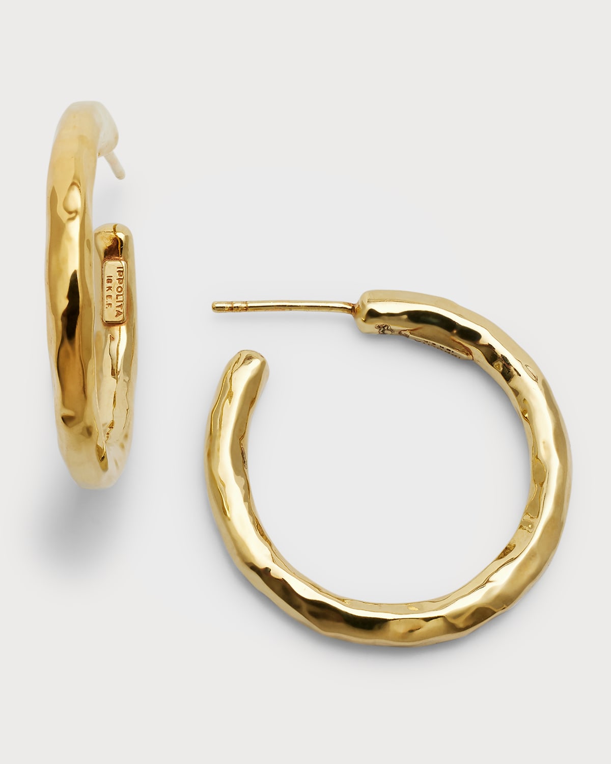 Hammered Gold Earrings Neiman Marcus