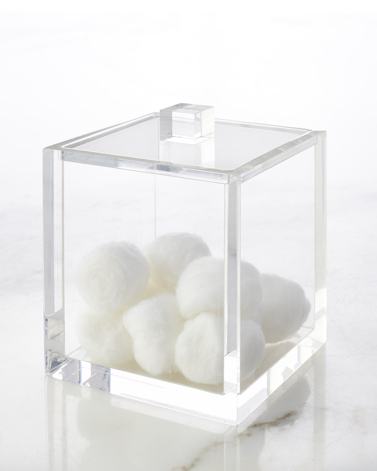  Solid Ice Cotton Ball Container