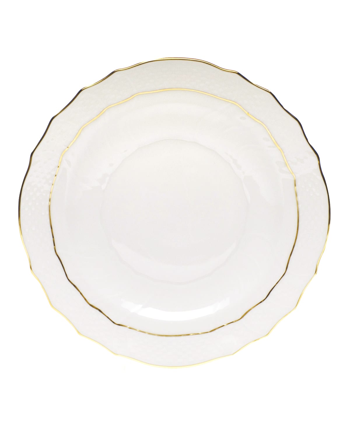Herend Golden Edge Salad Plate