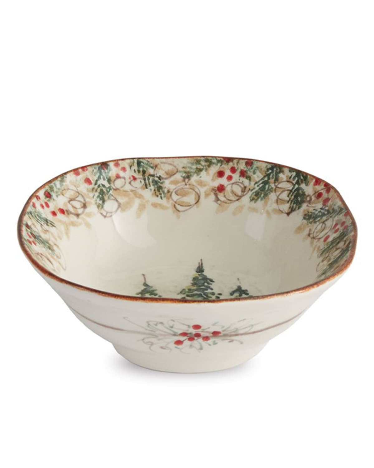 Arte Italica Burano with Handles Footed Bowl