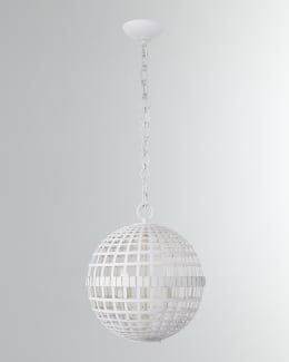 Visual Comfort Signature Mill Large Globe Lantern By AERIN Neiman Marcus