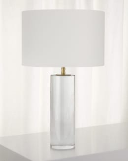Regina andrew fluted crystal ball sales lamp