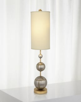 Visual Comfort Signature Ellery One Light Table Lamp in Soft Brass