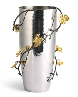 Michael Aram Gold Orchid Medium Vase | Neiman Marcus