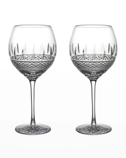 Waterford Crystal Irish Lace White Wine Glasses, Set of 2