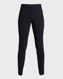 THE ROW Woolworth Mid-Rise Ankle Leggings | Neiman Marcus