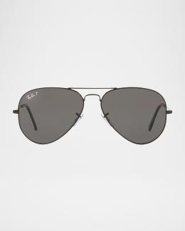 Ray-Ban Square Metal Keyhole Sunglasses, 54MM | Neiman Marcus