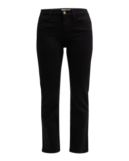 FRAME Le High Cropped Straight-Leg Jeans | Neiman Marcus