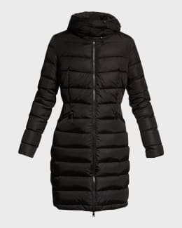 コート MONCLER IGESSE LONG COAT Moncler Igesse Long Down Puffer Coat | Neiman Marcus