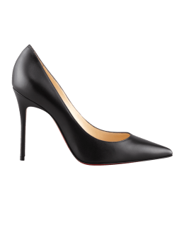 Christian Louboutin Hot Chick 100 Patent Red Sole High Heel Pumps